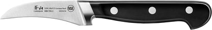 Cangshan V2 Series 1020434 German Steel Forged Peeling/Tourne Knife, 2.75-Inch Blade