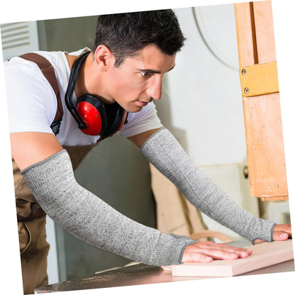 Gardening Arm Protection Sleeves for Women Cut Resistant Arm Guards with Thumb Hole Comfortable and