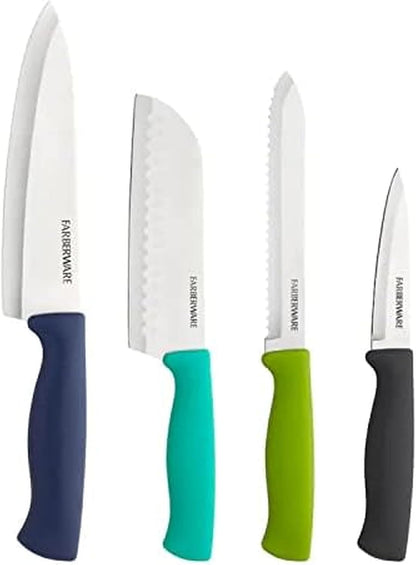 Paring Knife Set, 3-Piece, Blue