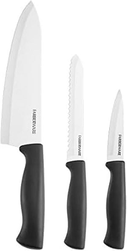 Paring Knife Set, 3-Piece, Blue
