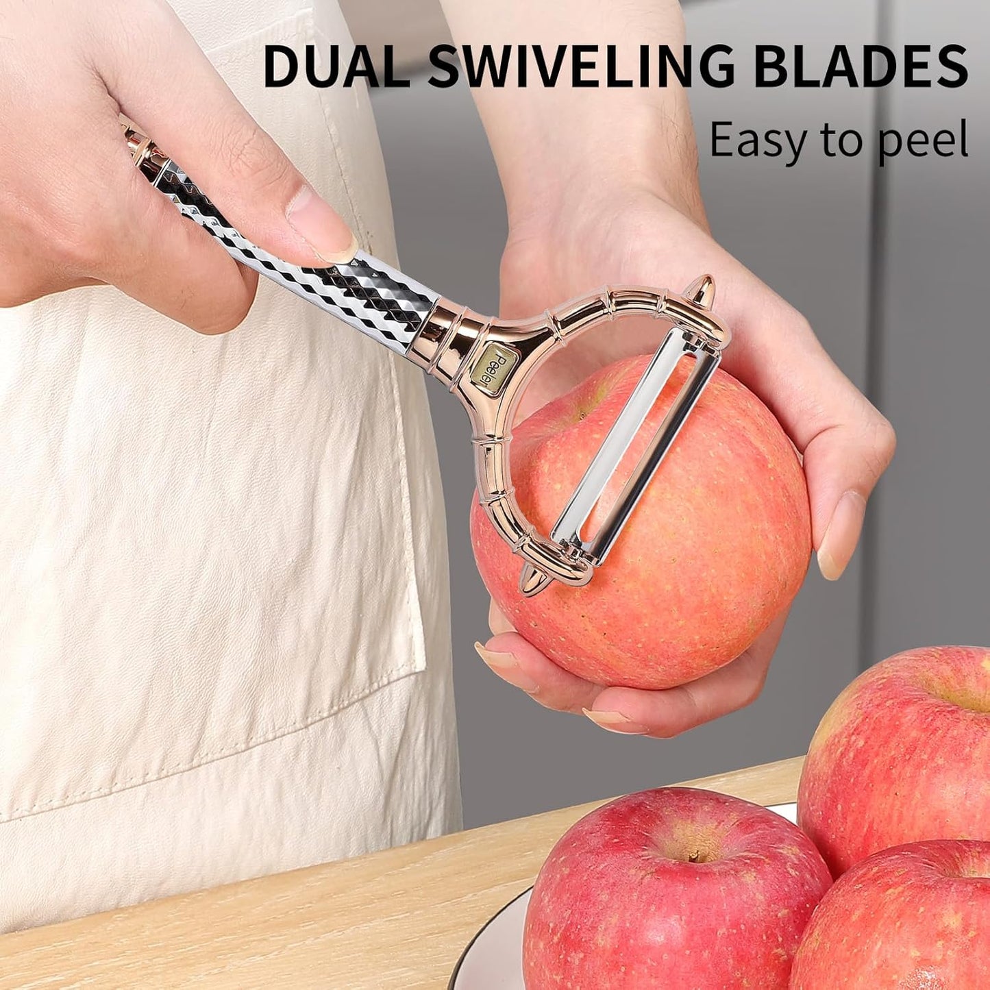 Plys Poultry Shears, Kitchen Scissors for Food, Japanese All Purpose Heavy Duty for Chicken Wing/Bone, Meat, Quail, Fish, Turkey, Vegetables, Stainless Steel Cooking Aid Scissors, Dishwasher Safe