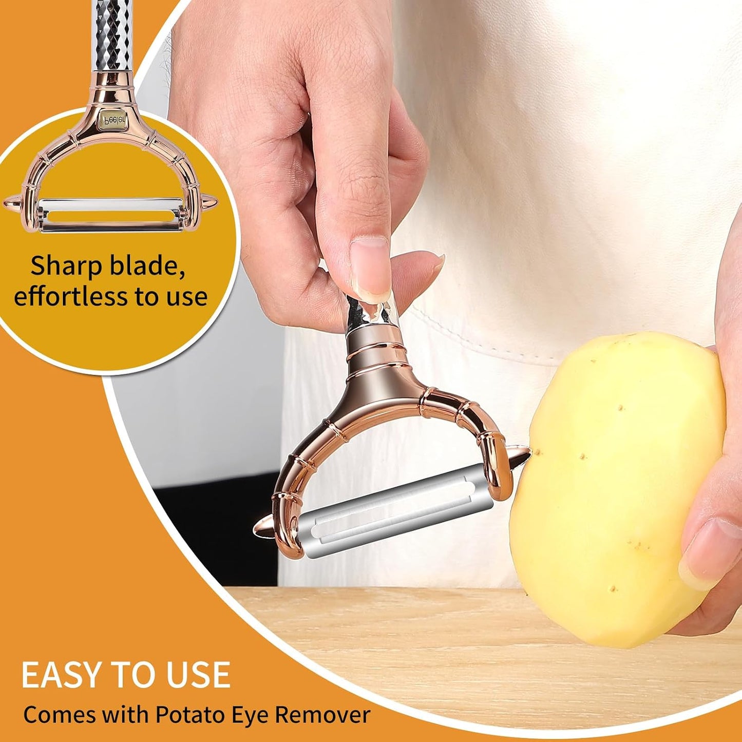 Plys Poultry Shears, Kitchen Scissors for Food, Japanese All Purpose Heavy Duty for Chicken Wing/Bone, Meat, Quail, Fish, Turkey, Vegetables, Stainless Steel Cooking Aid Scissors, Dishwasher Safe