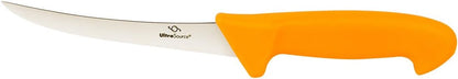 Boning Knife, 6" Curved/Stiff Blade, Polypropylene Handle