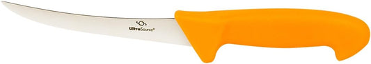 Boning Knife, 6" Curved/Stiff Blade, Polypropylene Handle