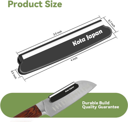Kota Japan Fixed Angle, Accurate Whetstone Sharpener Blade Guide. Enjoy, Smooth, Effortless Sharpening Results! Utmost Safety!