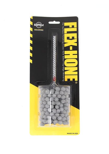 Brush Research BC14M240Z25 Flex-Hone®, 0.551" (14mm) Diameter, 240 Grit, Zirconia Alumina #1525, for Low Carbon to Medium Carbon Steels, Stainless Steel and Cast Iron - Colors B