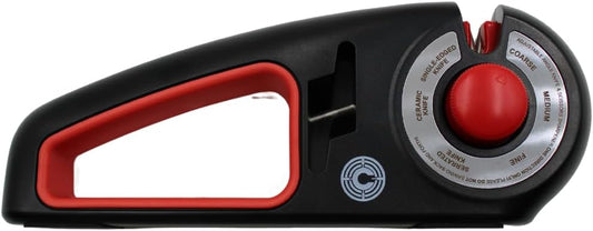 Premium Knife and Scissor Sharpener 7-in-1, Enhance Kitchen Efficiency and Safety, Professional Sharpening Tool, Precision Edge Coarse, Fine Sharpeners Sharpening System and More, Easy