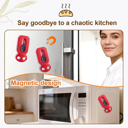 Magnetic Retractable Bread Lame, 10 Replaceable Blades Dough Scoring Tool for Sourdough Baking