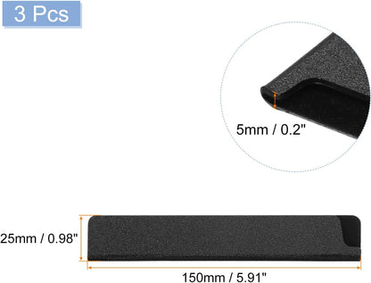 3Pcs Knife Edge Guards 5.9"x1" ABS Knife Cover Sleeves Knife Case Blade Protector Universal Knife Sheath for Home Kitchen Knife