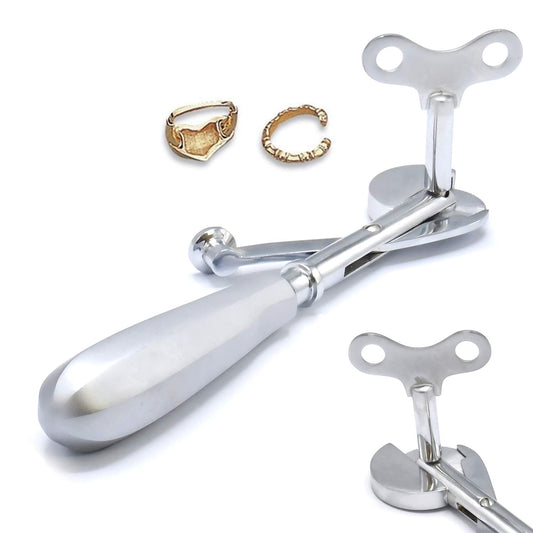 Heavy Duty Finger Ring Cutter Tool and Band Remover 7.5" Stainless Steel Metal Cutting Blade and Finger Guard Protection, Emergency, EMT, and Jewelry