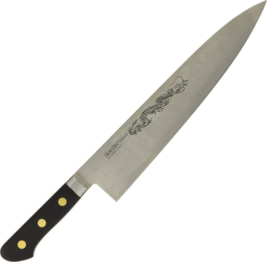 Swedish Steel (Dragon Sculpture Pieces) Gyuto No.114m / 27cm