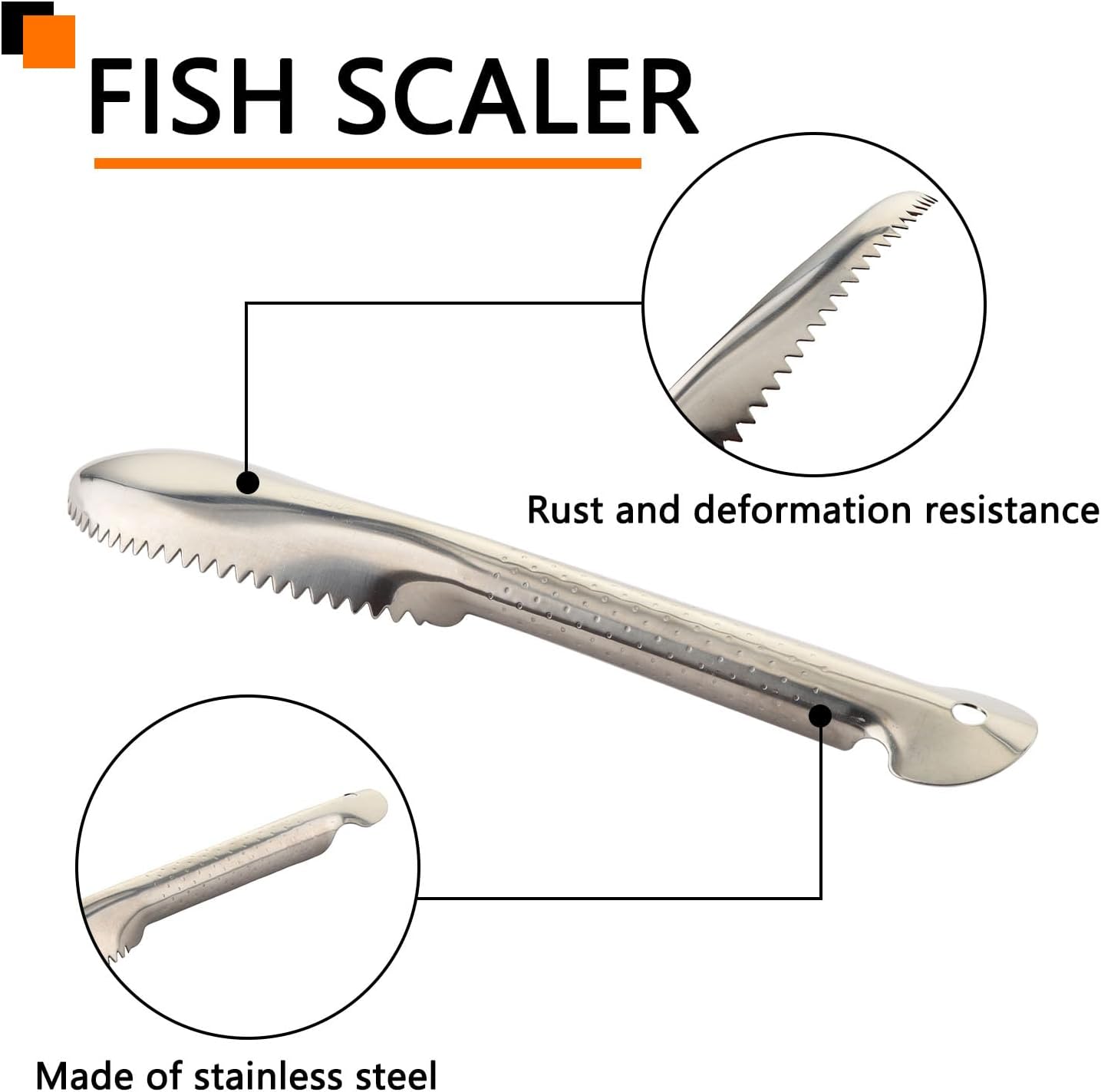 32 Inch Non Slip Fish Fillet Mat with 7 inch Fillet Knife and Fish Scaler | Heavy Duty Rollable Fish Bait Cutting Board Large Size Fish Cleaning Mat with 7 inch Fillet Knife and Fish Scaler