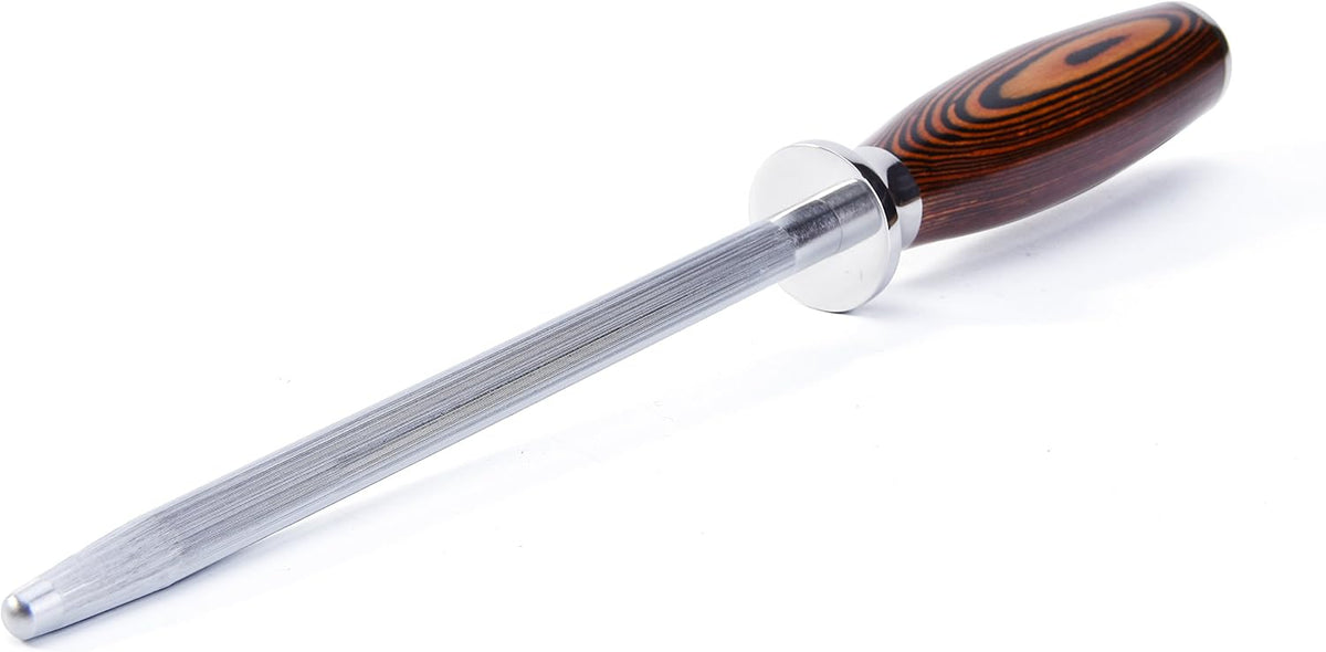 Kiritsuke Chef Knife, 8.5 inch Asian Kitchen Knife for Cutting Fish & Meat, High Carbon German Steel Japanese Blade-Type with Ergonomic Handle