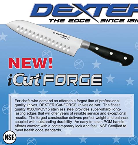 38460 iCut-FORGE® 3-1/2" Forged Paring Knife, Stainless Steel Blade, Full Tang Design, Black POM Handle, Precision Control for Small Prep Tasks – Professional Kitchen Paring Knife