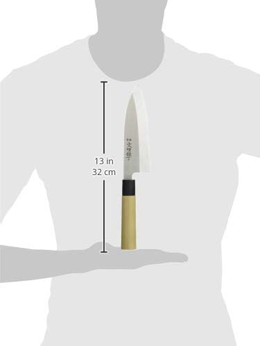 Bunmei Gincho Deba Knife, 6.5 inches (16.5 cm)