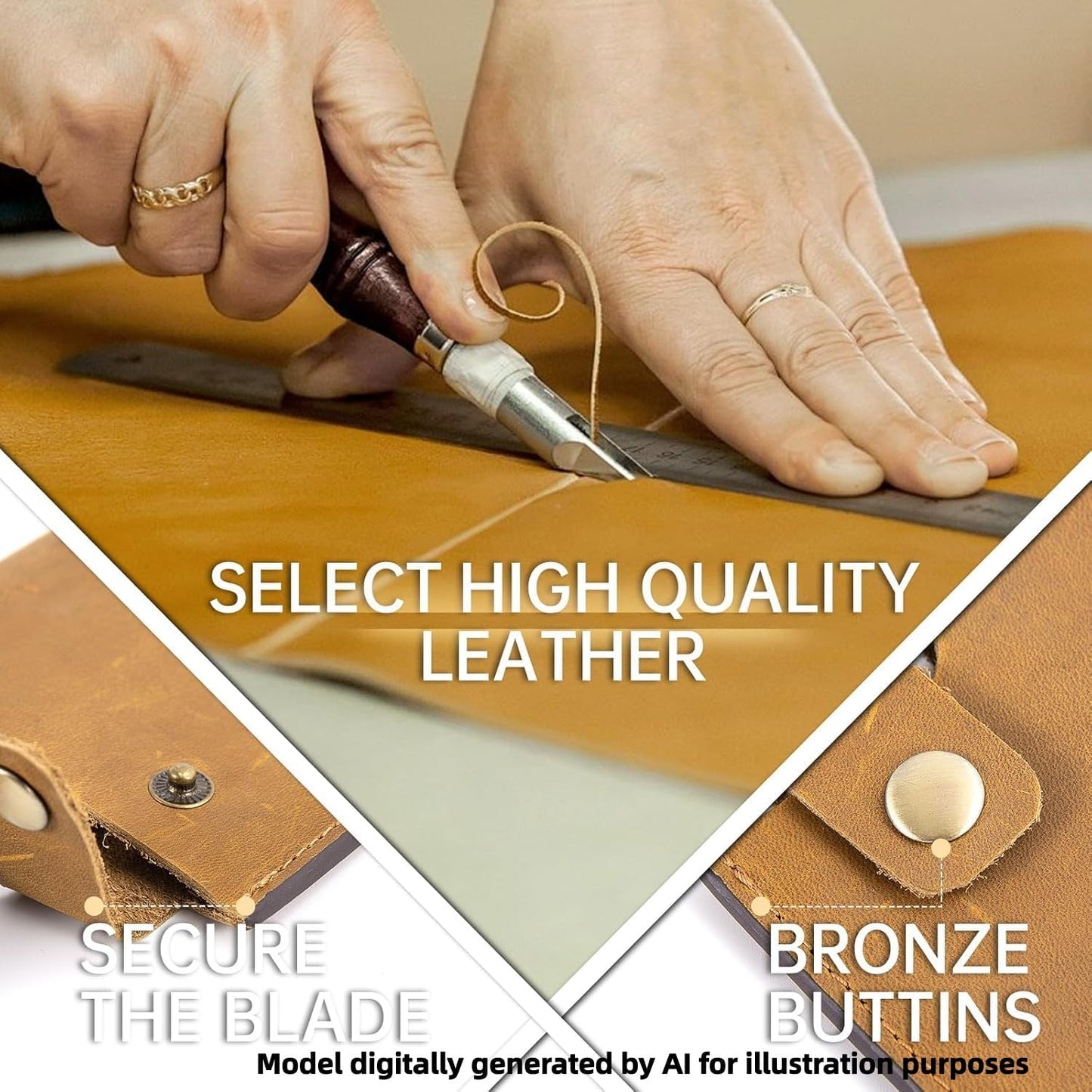 Leather Sheath for 10 Inch Boning Knife, for belt Knife Holster belt, Knife Scabbard Cover, Shop Knife Sheath Knives Sleeves Case Edge Guards Blade Protectors for Outdoor Camping