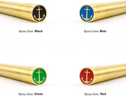 Mosaic Pin for Knife | Decorative Brass Heavy Duty Knife Handle Pins for Fixed Blade Knives | Handmade Pocket Knife Pins Tools