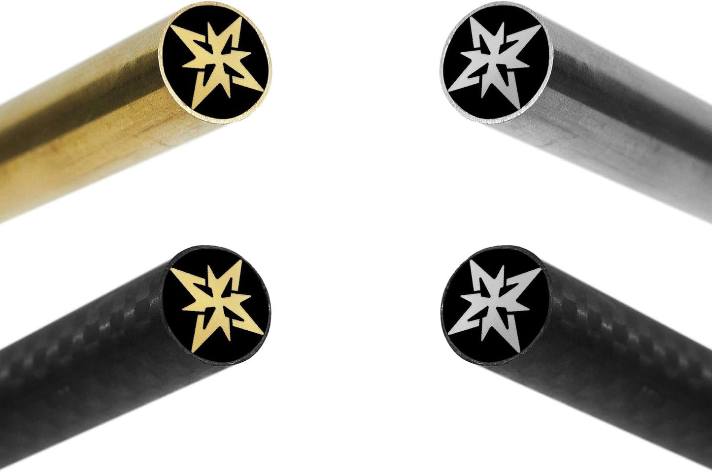 Mosaic Pin for Knife | Decorative Brass Heavy Duty Knife Handle Pins for Fixed Blade Knives | Handmade Pocket Knife Pins Tools