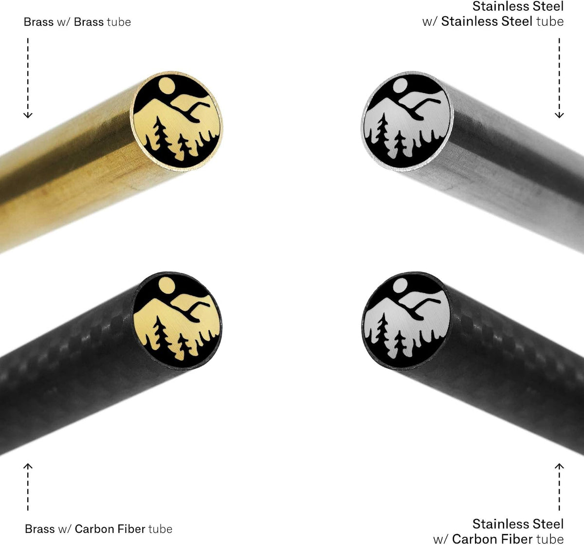 Mosaic Pin for Knife | Decorative Brass Heavy Duty Knife Handle Pins for Fixed Blade Knives | Handmade Pocket Knife Pins Tools