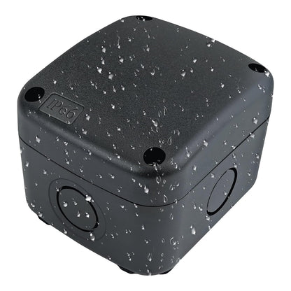 14.3 x 11.4 x 4.5 Inch Waterproof Hard Case with DIY Customizable Foam Insert Portable Protective Storage Case with Knife for Camera Drones Equipments Tools Test Instruments,Black