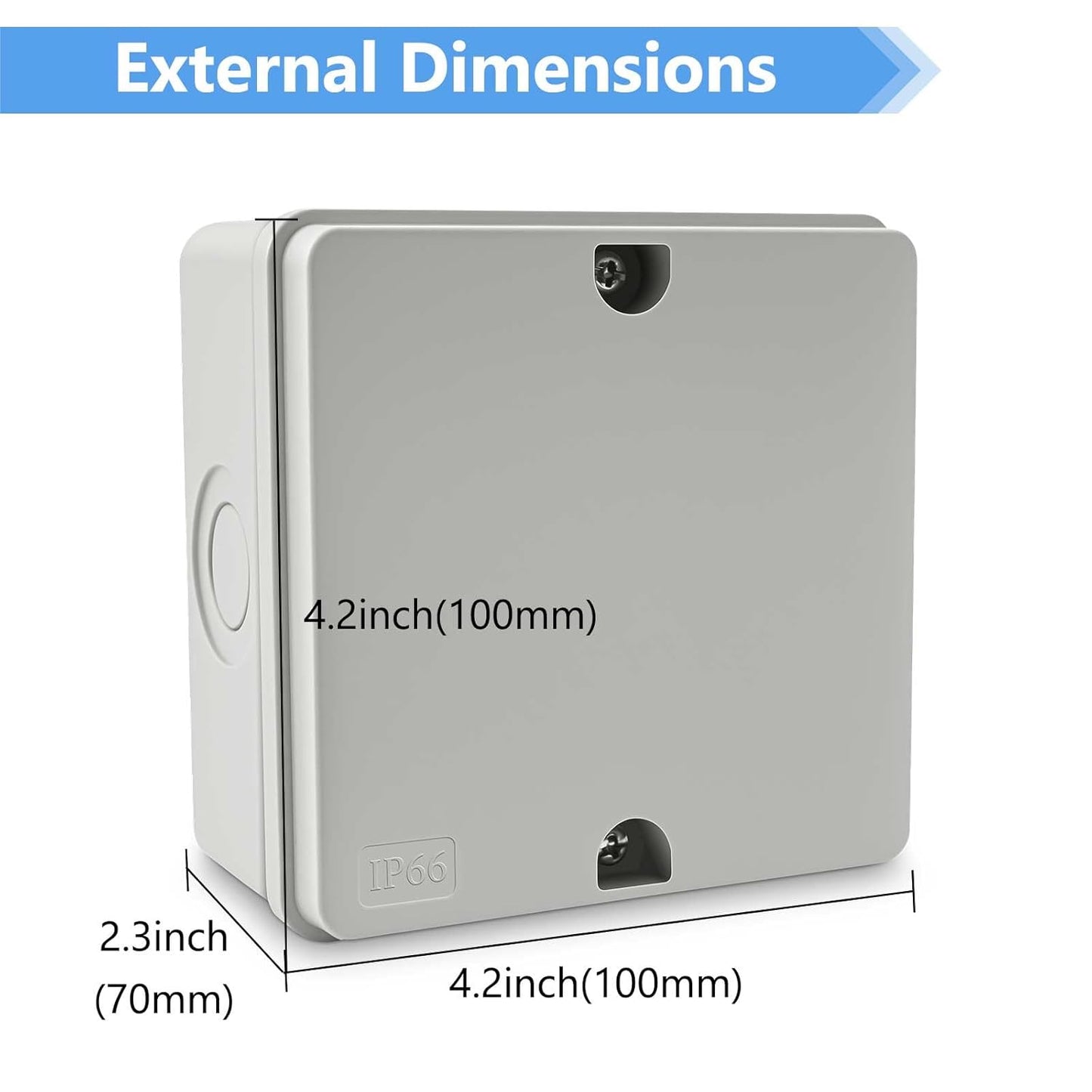 14.3 x 11.4 x 4.5 Inch Waterproof Hard Case with DIY Customizable Foam Insert Portable Protective Storage Case with Knife for Camera Drones Equipments Tools Test Instruments,Black