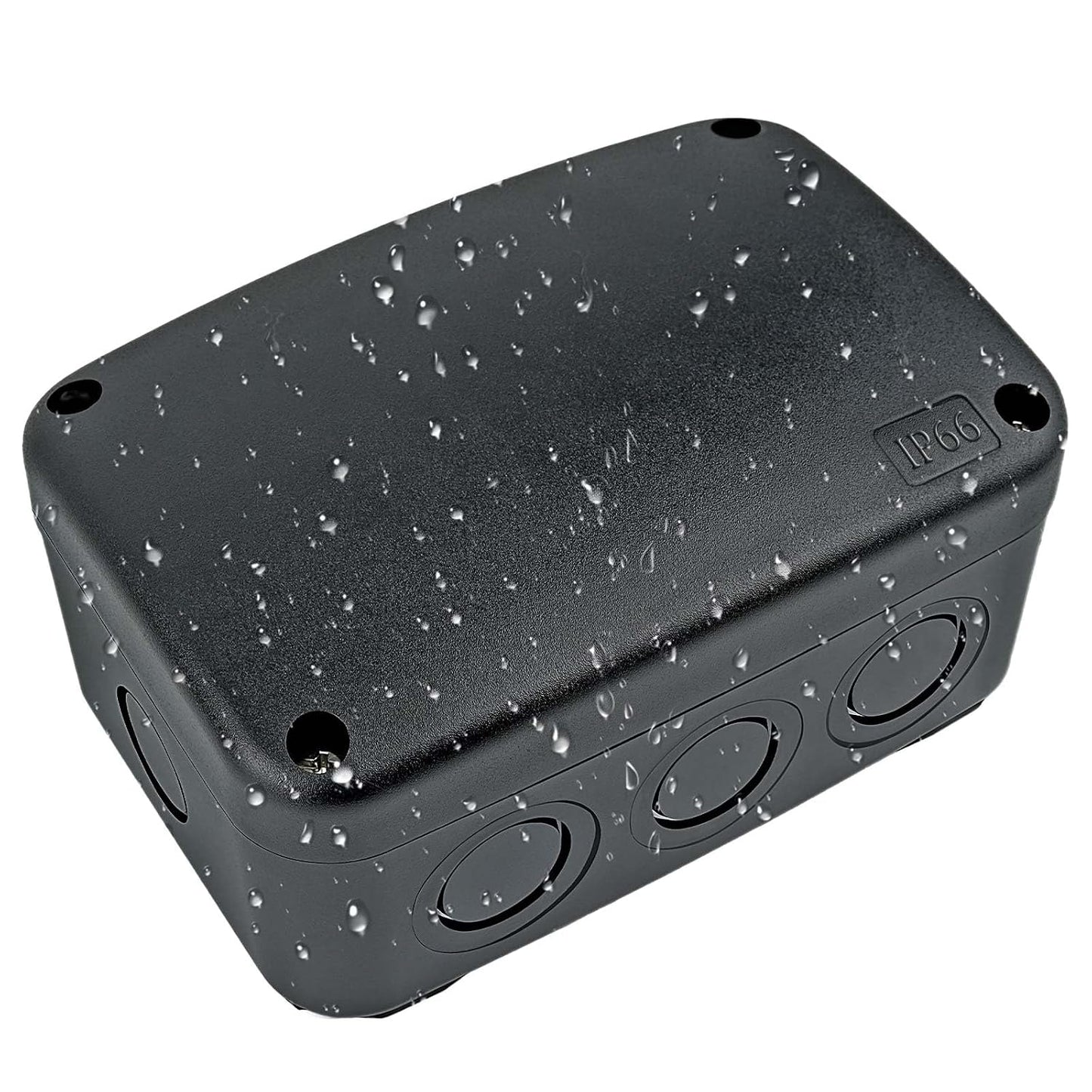 14.3 x 11.4 x 4.5 Inch Waterproof Hard Case with DIY Customizable Foam Insert Portable Protective Storage Case with Knife for Camera Drones Equipments Tools Test Instruments,Black