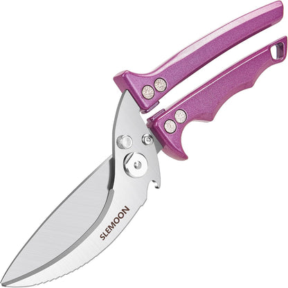 Heavy Duty Kitchen Shears for Food,Black Kitchen Scissors | Dishwasher Safe and Food Stainless Poultry Shears for Chicken Turkey Thanksgiving,Gift Box