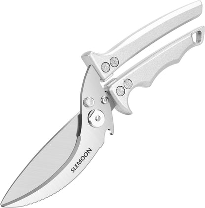 Heavy Duty Kitchen Shears for Food,Black Kitchen Scissors | Dishwasher Safe and Food Stainless Poultry Shears for Chicken Turkey Thanksgiving,Gift Box