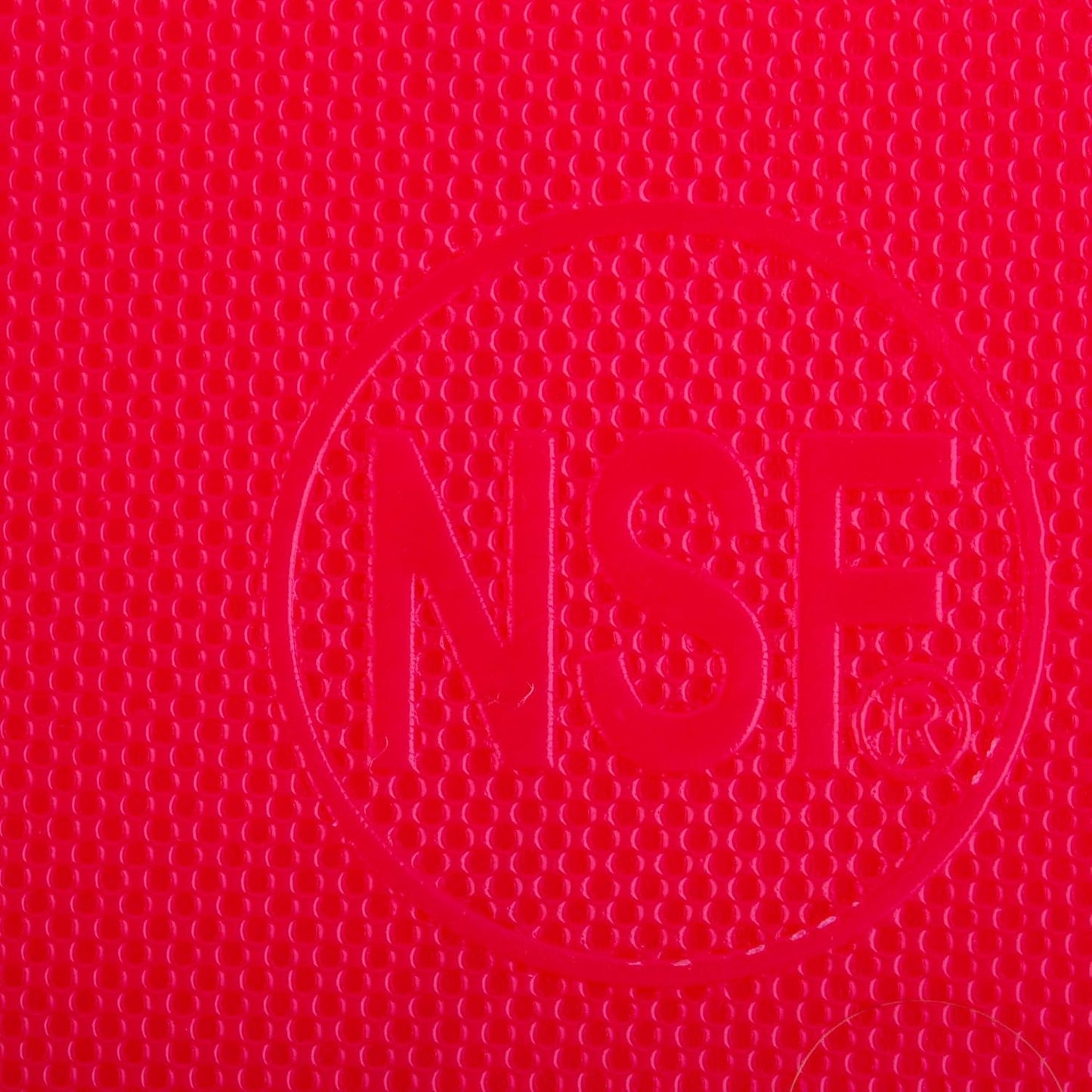 Extra Large 24 x 18 Red Cutting Board - HDPE Plastic, 1/2" Thick Poly for Commercial Restaurant Kitchens, NSF Stamped
