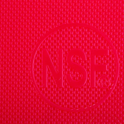 Extra Large 24 x 18 Red Cutting Board - HDPE Plastic, 1/2" Thick Poly for Commercial Restaurant Kitchens, NSF Stamped