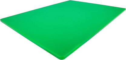 Extra Large 24 x 18 Red Cutting Board - HDPE Plastic, 1/2" Thick Poly for Commercial Restaurant Kitchens, NSF Stamped