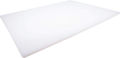 Extra Large 24 x 18 Red Cutting Board - HDPE Plastic, 1/2" Thick Poly for Commercial Restaurant Kitchens, NSF Stamped
