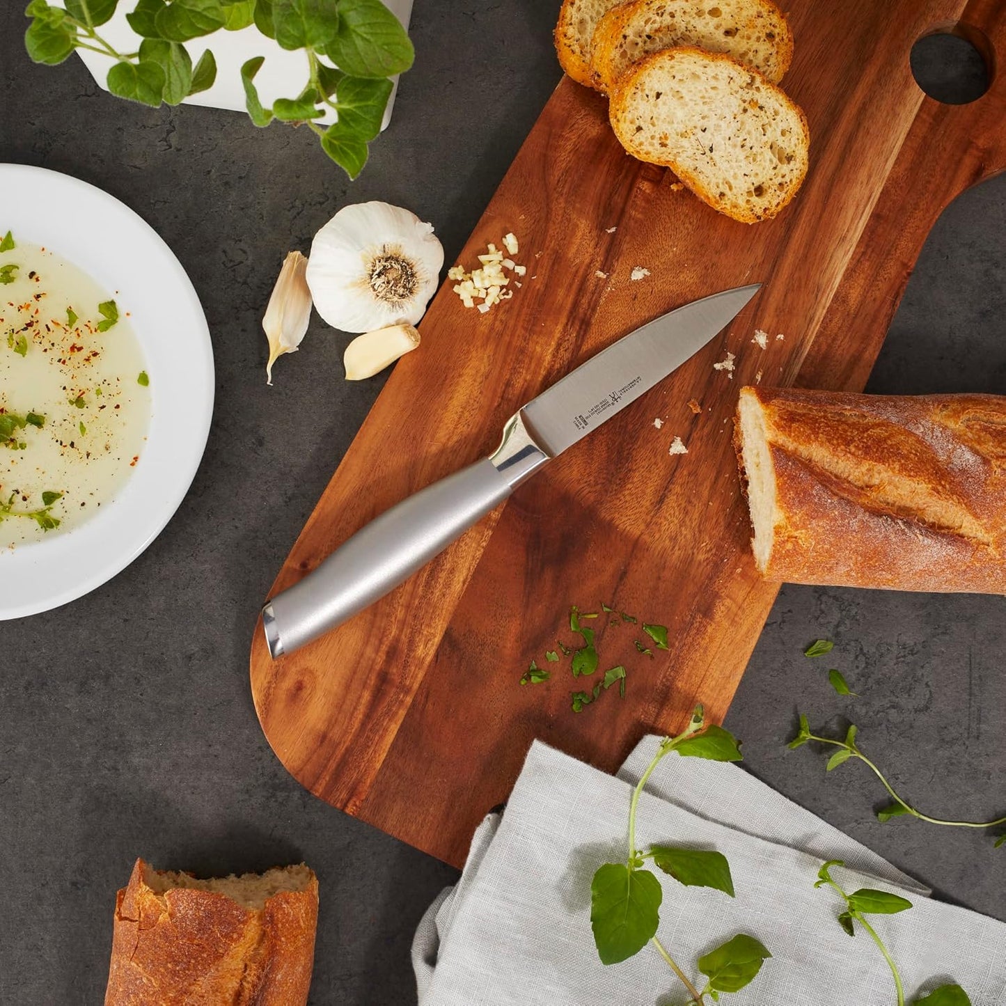 Modernist Razor-Sharp 3.5-inch Paring Knife, German Engineered Informed by 100+ Years of Mastery