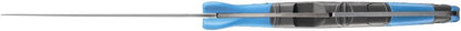 Gear Controller - Saltwater-Resistant Fishing Fillet Knife with Sheath & Built-In Knife Sharpener - Premium Fishing Gear - 10", Cyan