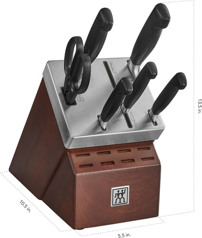 J.A. Henckels Four Star 7-pc Self-Sharpening Block Set