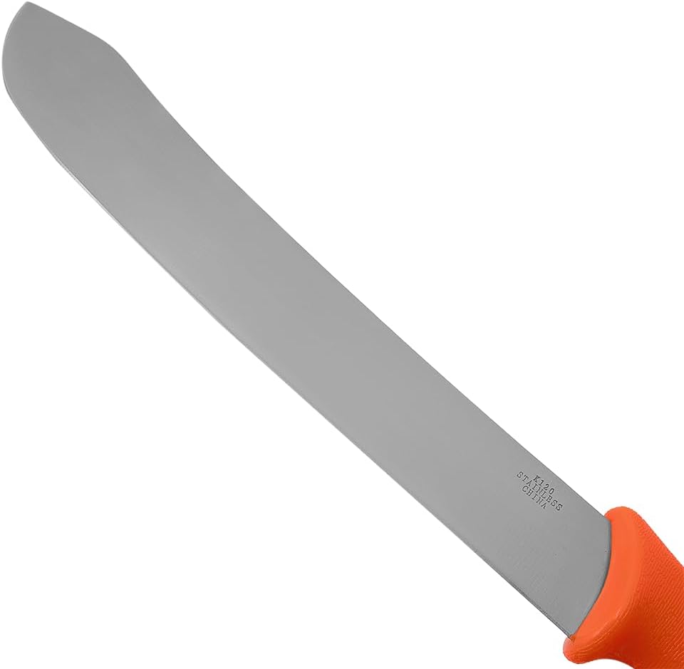 K120 Butcher and Field Harvest Knife, 12-Inch Blade, Stainless Steel