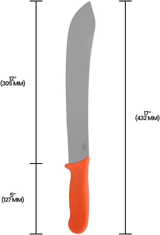 K120 Butcher and Field Harvest Knife, 12-Inch Blade, Stainless Steel