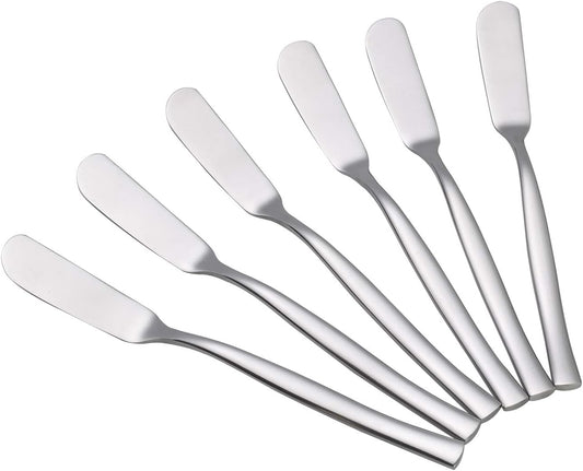 Stainless Steel Butter Knife Set of 12, Spreader Knives