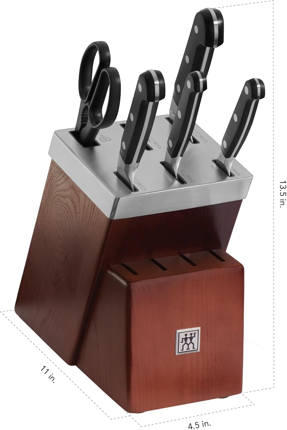Pro 7-pc Self-Sharpening Knife Block Set