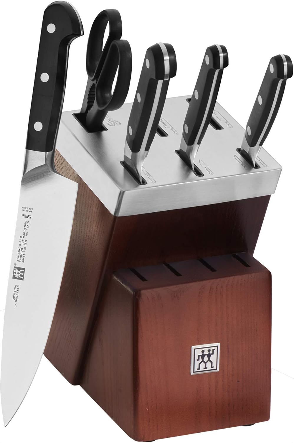 Pro 7-pc Self-Sharpening Knife Block Set