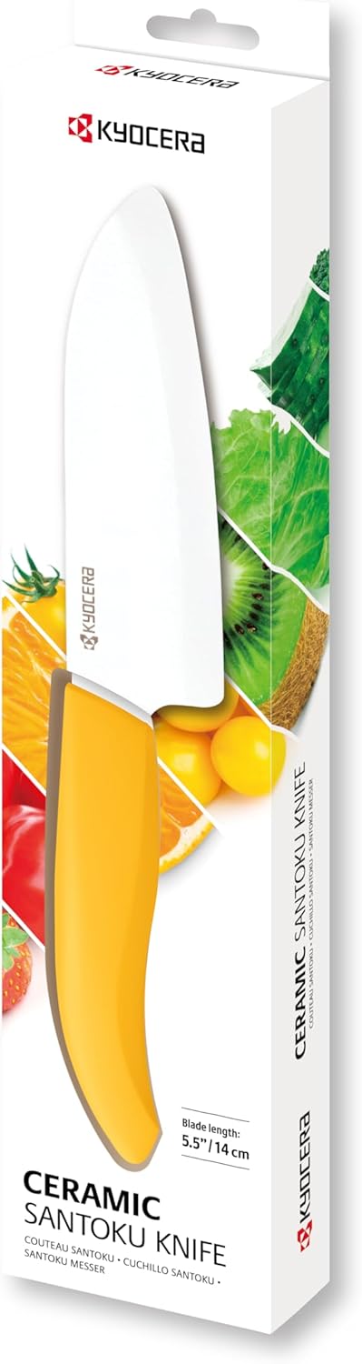 Revolution 5.5" Santoku Knife – Ultra-Sharp Japanese Ceramic