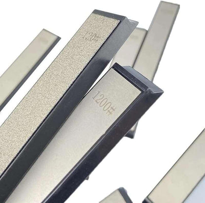 8 Pcs Diamond Sharpening Stones Set, diamond knife sharpening stone with a Non-Slip Base for Ruixin Sharpener