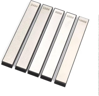 8 Pcs Diamond Sharpening Stones Set, diamond knife sharpening stone with a Non-Slip Base for Ruixin Sharpener