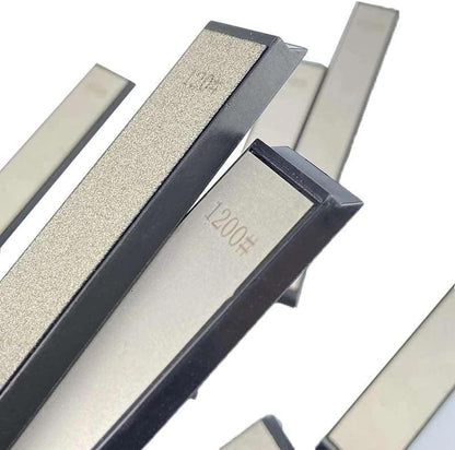 8 Pcs Diamond Sharpening Stones Set, diamond knife sharpening stone with a Non-Slip Base for Ruixin Sharpener