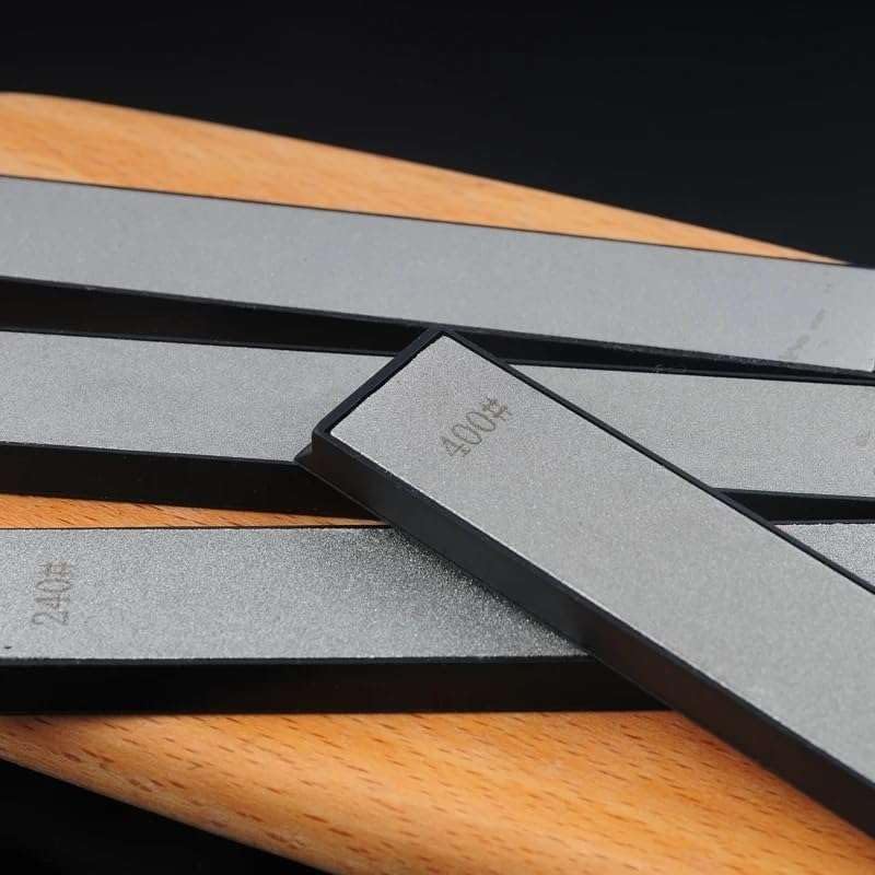 8 Pcs Diamond Sharpening Stones Set, diamond knife sharpening stone with a Non-Slip Base for Ruixin Sharpener
