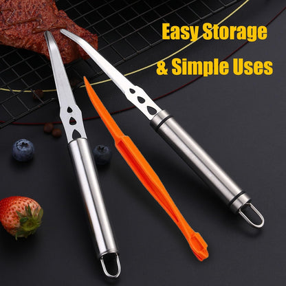 Stainless Steel Fruit Knife Orange Peeler Tools Grapefruit Utensil Tool for Citrus Lemon Kiwi Salads Melon Lime Pitaya Apple