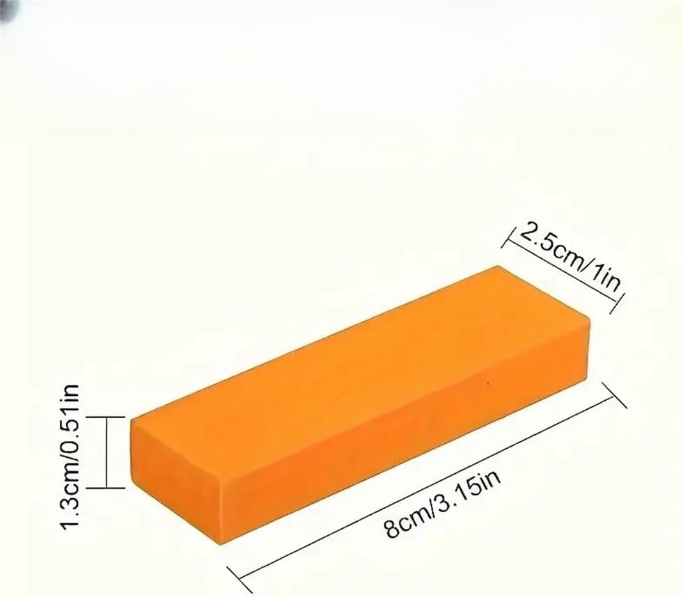 Stainless Steel Stain Remover Eraser Kitchen Descaling Water Rust Removing Stain Cleaning Eraser Multi-Purpose Leather Eraser, Ergonomic Hand Feeling, Measures [3.3 * 2.5 * 0.78] inches, 2pcs.