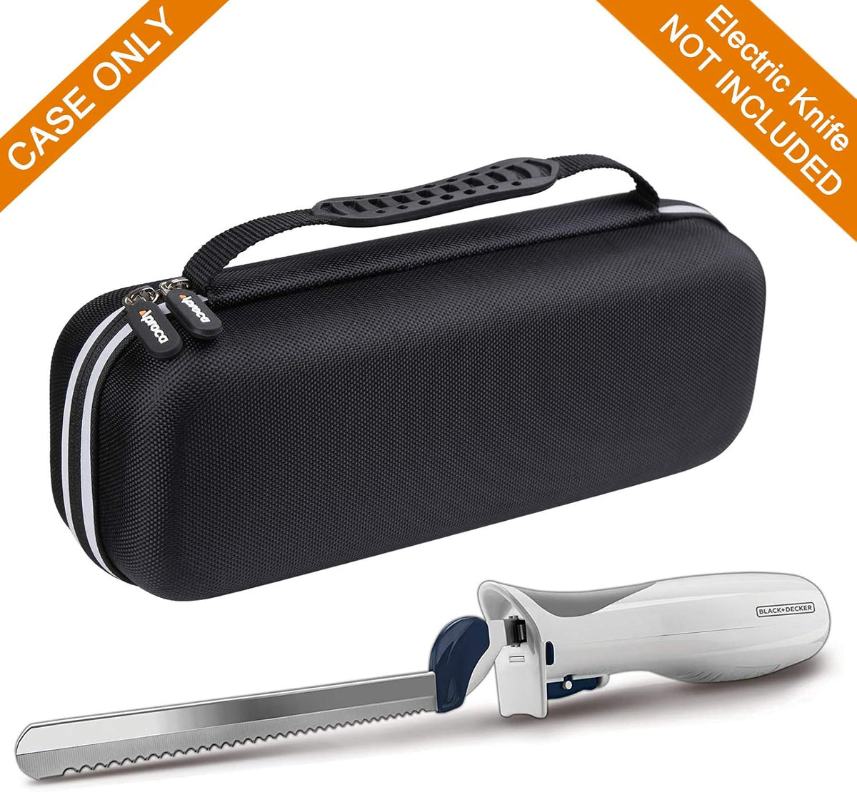 Case Compatible with Black & Decker EK 700 / Proctor Silex 74312 Easy Slice Electric Knife, Hard Storage Portable Bag (Case Only)