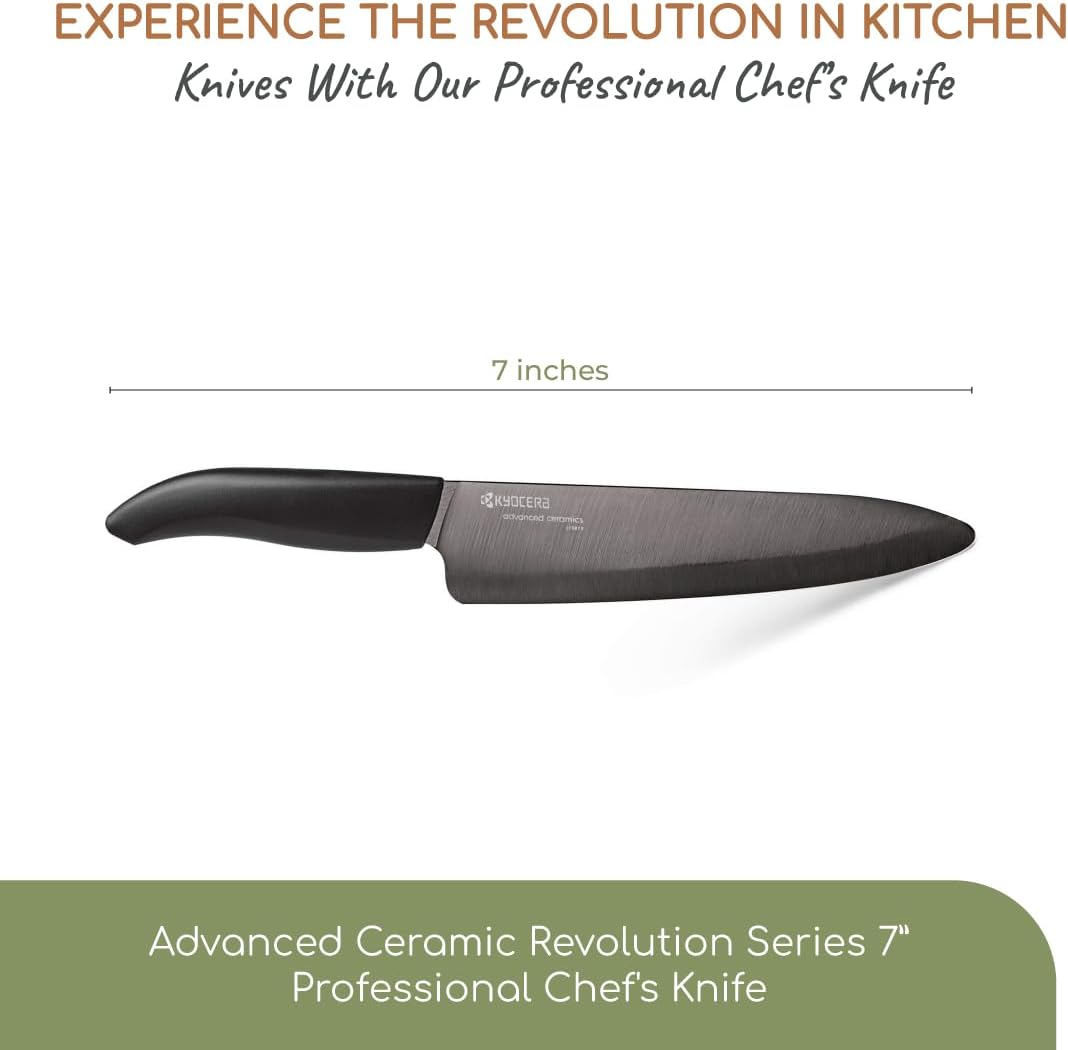 Revolution 6” Ceramic Santoku Knife – Popular All-Purpose Blade