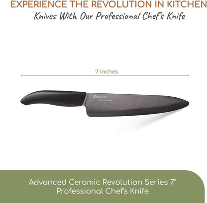 Revolution 6” Ceramic Santoku Knife – Popular All-Purpose Blade